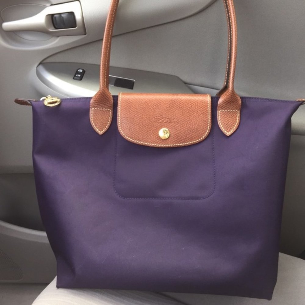Plum Longchamp Bag (Small)